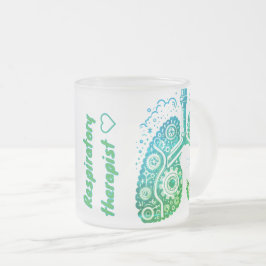 Caneca De Café Vidro Jateado RT at heart