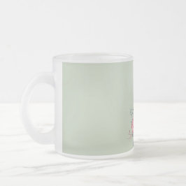 Caneca De Café Vidro Jateado Sage Coffee Mug