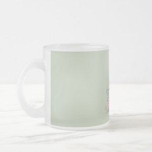 Caneca De Café Vidro Jateado Sage Coffee Mug