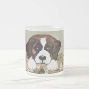 Caneca De Café Vidro Jateado São Bernardo
