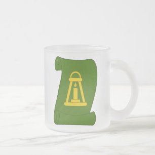 Caneca De Café Vidro Jateado SCA Baile na Scolairi