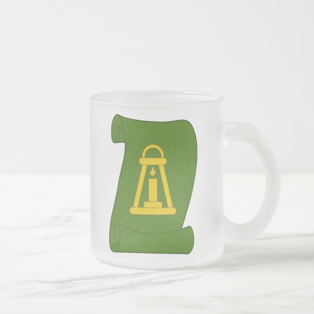 Caneca De Café Vidro Jateado SCA Baile na Scolairi (Direita)