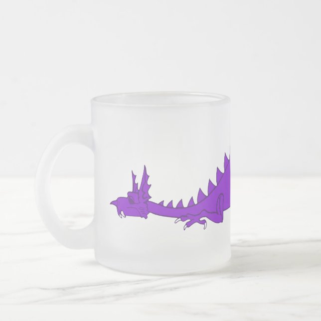 Caneca De Café Vidro Jateado SCA Dragonsspine (Esquerda)