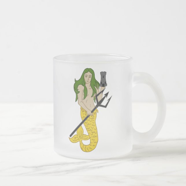 Caneca De Café Vidro Jateado SCA Illiton (Direita)