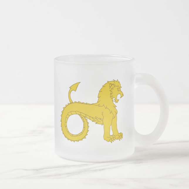 Caneca De Café Vidro Jateado SCA Mooneschadowe (Direita)