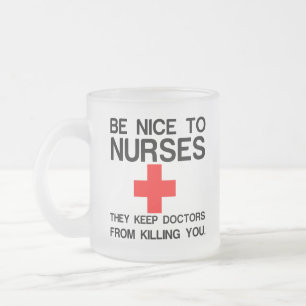 CANECA DE CAFÉ VIDRO JATEADO SEJA BOM PARA ENFERMEIRAS QUE MANTENHAM MÉDICOS