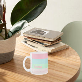 Caneca De Café Vidro Jateado Seja Sempre Único Em Sua Motivação Inspiracional