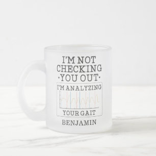 Caneca De Café Vidro Jateado Sem Checar Sua Gag Física Terapêutica