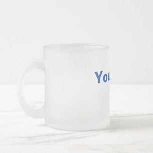 Caneca De Café Vidro Jateado Simples minimalista elegante obrigado elegante per