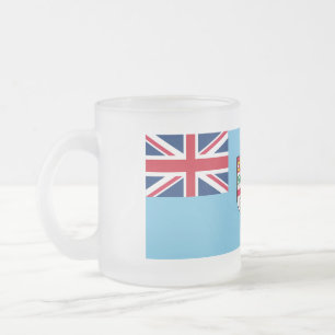 Caneca De Café Vidro Jateado Sinalizador Fiji