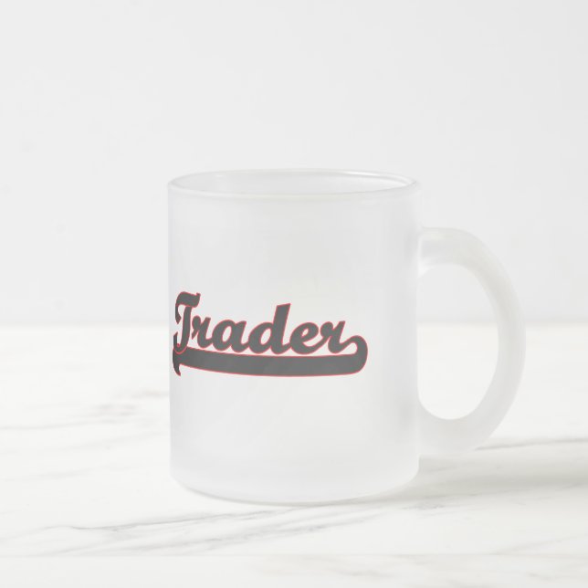 Caneca De Café Vidro Jateado Sistema de trabalho clássico do comerciante (Direita)