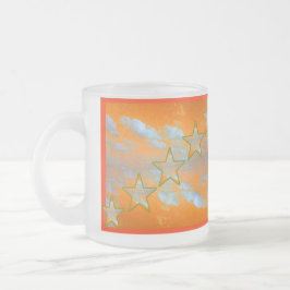 Caneca De Café Vidro Jateado Soar, Para Mais