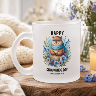 Caneca De Café Vidro Jateado Sobretaxa? Celebração de Aquarela Comemorando o Di