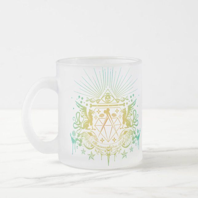 Caneca De Café Vidro Jateado Sociedade secreta (Esquerda)