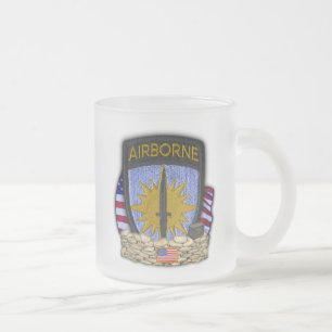 Caneca De Café Vidro Jateado SOCPAF Special Ops pacific socom mug