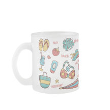 Summer Beach - Mug Café De Duas Toneladas