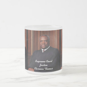 Caneca De Café Vidro Jateado Supremo Tribunal de Justiça Clarence Thomas