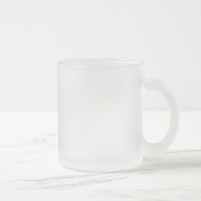 Caneca De Café Vidro Jateado Taça de 296ml de Mattglas (Direita)