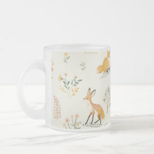 Caneca De Café Vidro Jateado "Taça de Vidro Foxy"