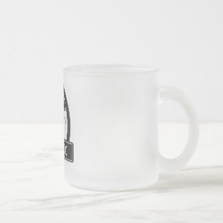 Caneca De Café Vidro Jateado Tea-Rex