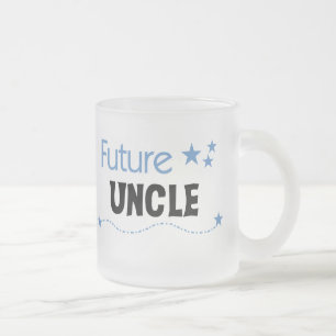 Caneca De Café Vidro Jateado Tio T-shirts e presentes