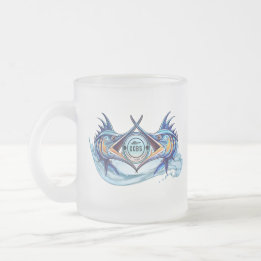 Caneca De Café Vidro Jateado Twin Marlin Classic Mug, 11 oz