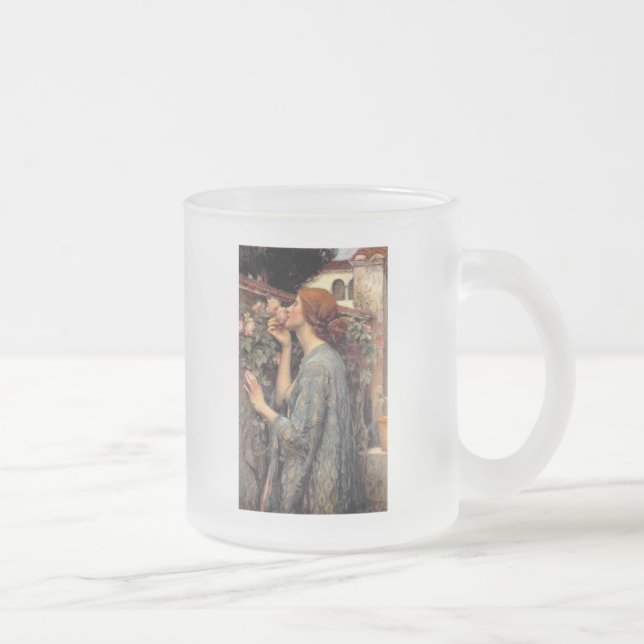 Caneca De Café Vidro Jateado Um momento da paz (Direita)