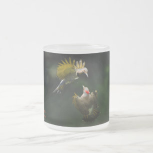 Caneca De Café Vidro Jateado Um par de Nortes de lama de café