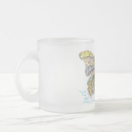 Caneca De Café Vidro Jateado Uma Nova Canção