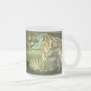 Caneca De Café Vidro Jateado Venus de Mer