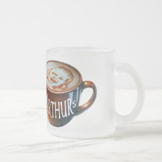 Caneca De Café Vidro Jateado vidro