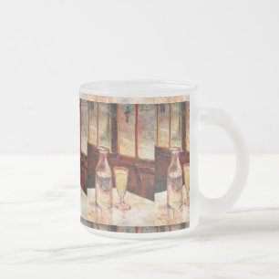 Caneca De Café Vidro Jateado Vincent Van Gogh - Natureza-morta com absinto