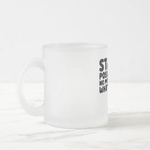 Caneca De Café Vidro Jateado Violeta