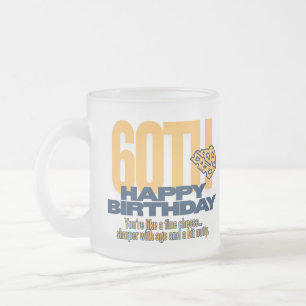 Caneca De Café Vidro Jateado Você gosta de um belo aniversário de queijo adulto
