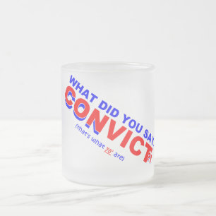 Caneca De Café Vidro Jateado Yappy Clapback