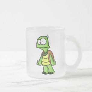 Caneca De Café Vidro Jateado Zippy, a Tartaruga