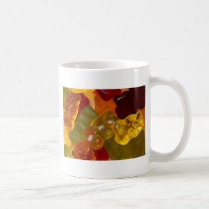 Caneca De Café Viele bunte Gummibärchen
