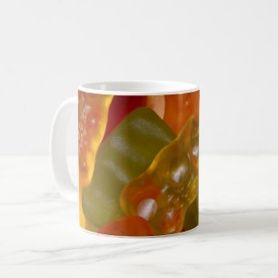Caneca De Café Viele bunte Gummibärchen Coffee Mug