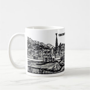 Caneca De Café Viena capital da Áustria 