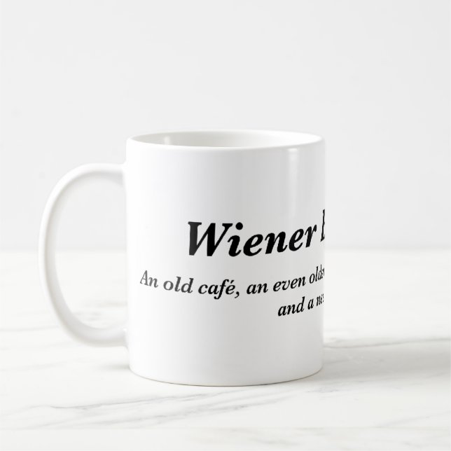 Caneca De Café Vienense sangue Header (Esquerda)