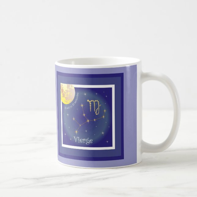Caneca De Café Vierge 23 août 23 taça au septembre (Direita)