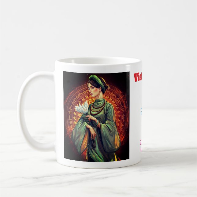 Caneca De Café (vietnamita) Clássica Mug, 11 oz (Esquerda)