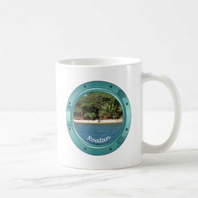 Caneca De Café Vigia de Roatan (Direita)