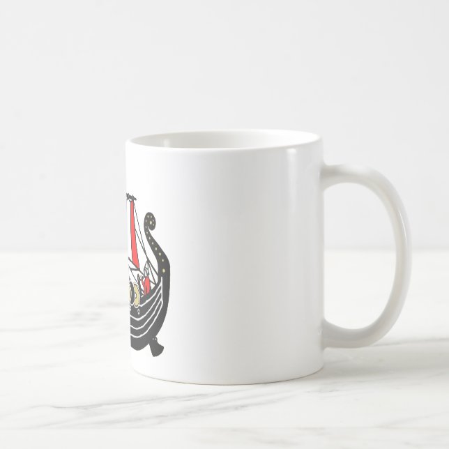 Caneca De Café Viking envia por muito tempo para Viquingues (Direita)