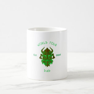 Caneca De Café Viking Pai World Tour