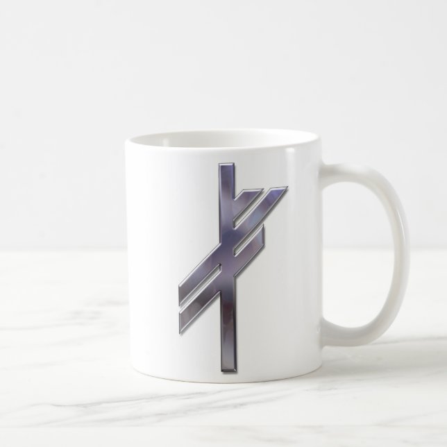 Caneca De Café Viking Rune-luck (Direita)