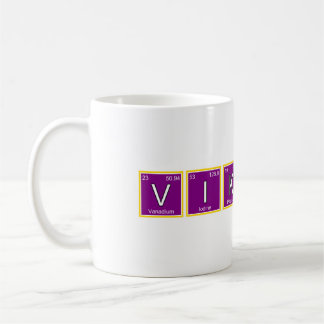 Caneca De Café "Vikings" como símbolos de elemento de mesa periód