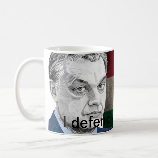 Caneca De Café Viktor Orban (Esquerda)