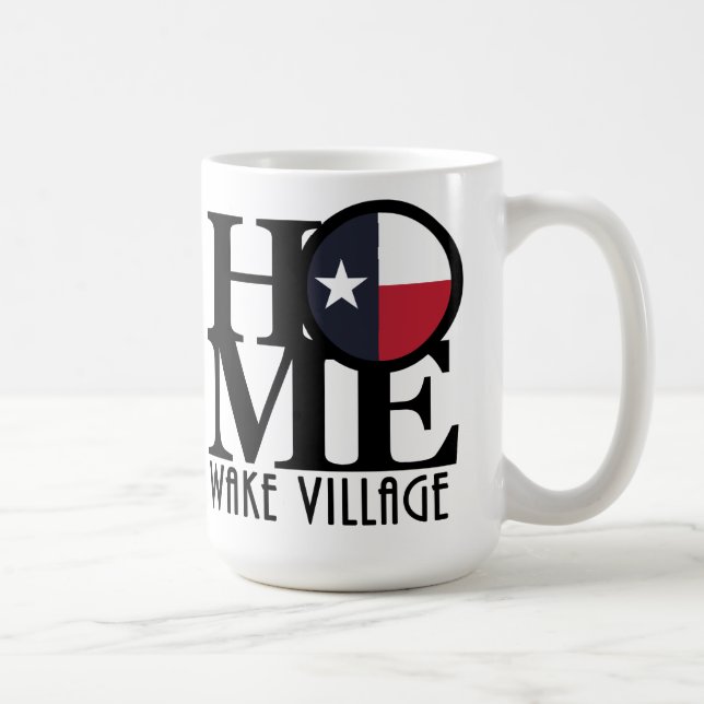 Caneca De Café Vila do Acordar DOMÉSTICO Texas 15oz (Direita)