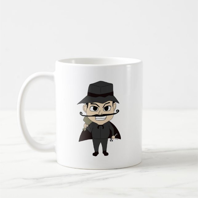 Caneca De Café vilão de Natal (Esquerda)